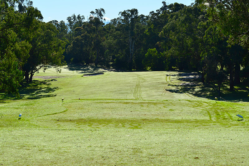 Hole 17 tee